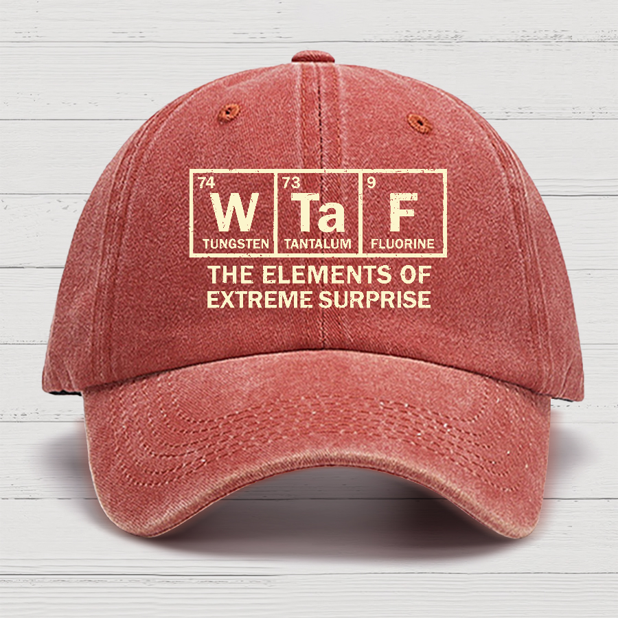 The Extreme Element of Surprise Cotton Hat