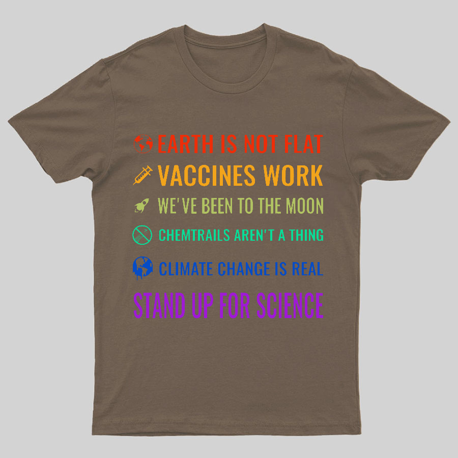 Stand Up For Science! Geeky T-Shirt