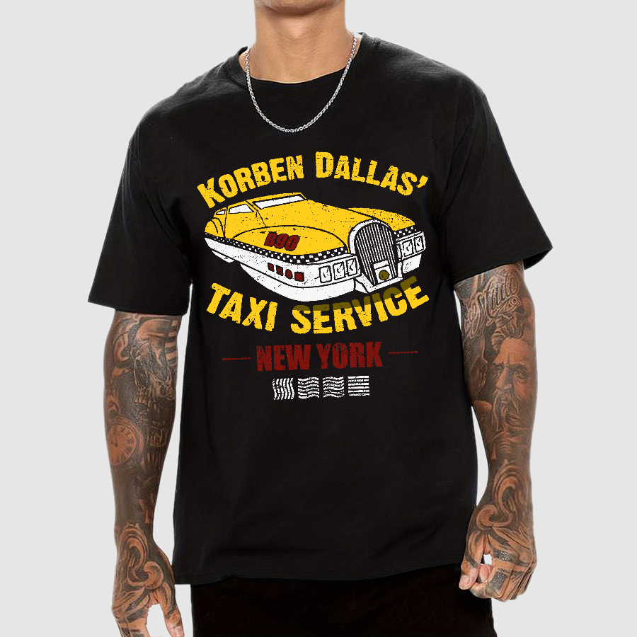 Korben Dallas' Taxi Service The fifth Nerdy T-Shirt