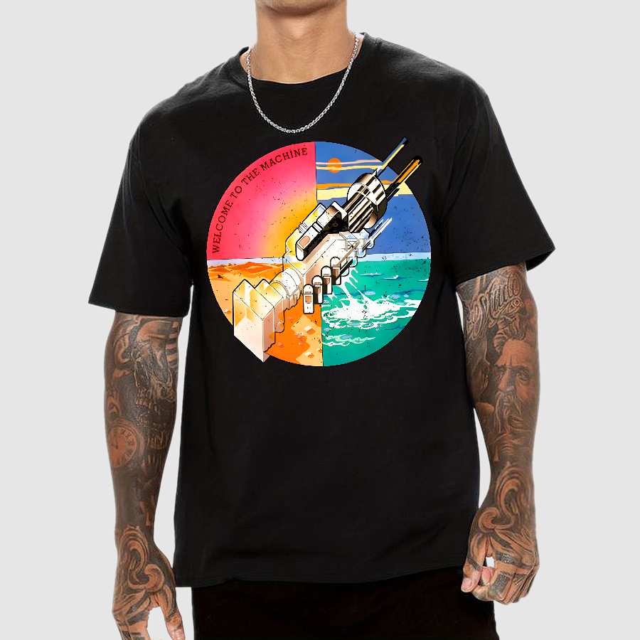 Welcome To The Machine Pink Floyd Geek T-Shirt