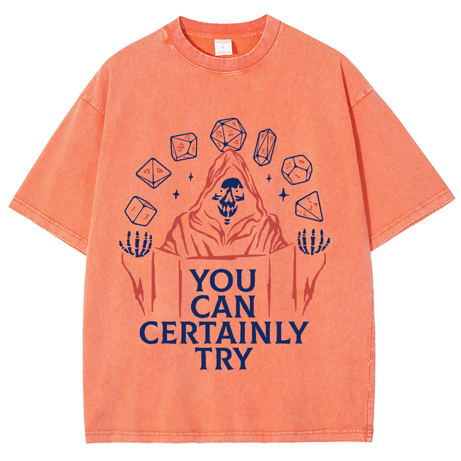 You Can Certainly Try Vintage Distressed T-shirt