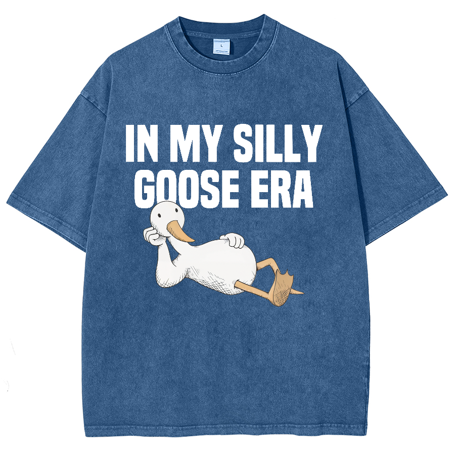 In My Silly Goose Era, Silly Goose Vintage Distressed T-shirt