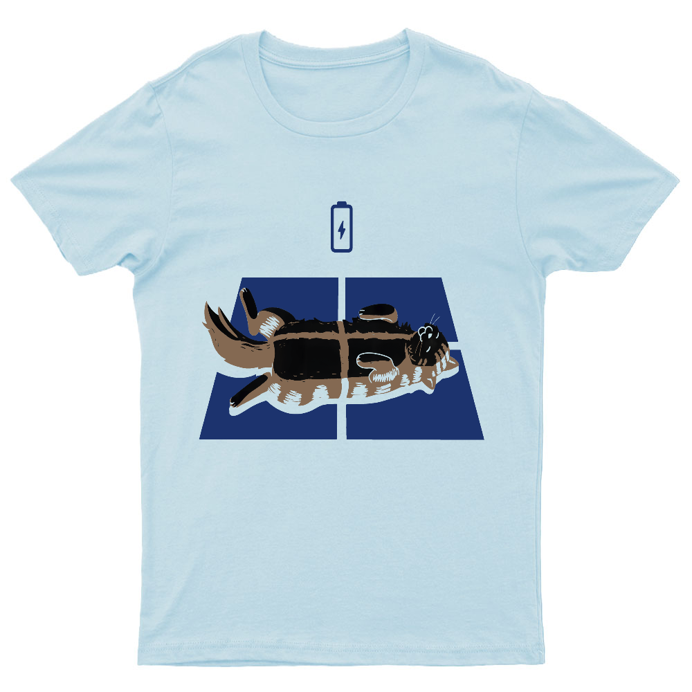 Solar Charging Nerdy T-Shirt