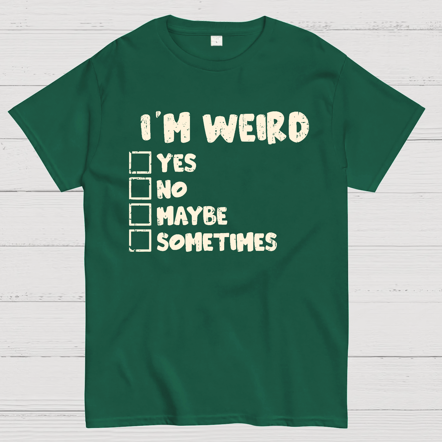 I'm Weird Geek T-Shirt