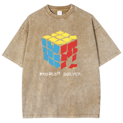 Problem Solver Vintage Distressed T-shirt