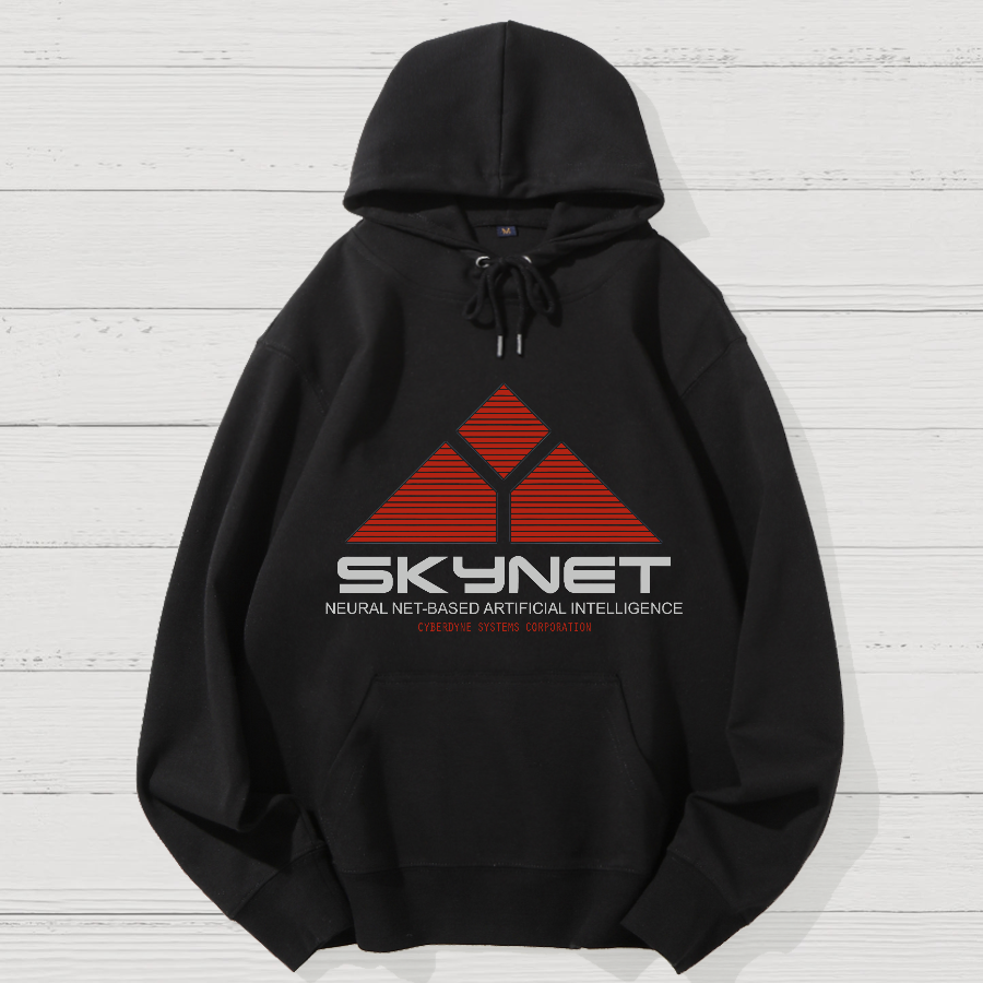 Skynet The Terminator Geek Cotton Hoodie