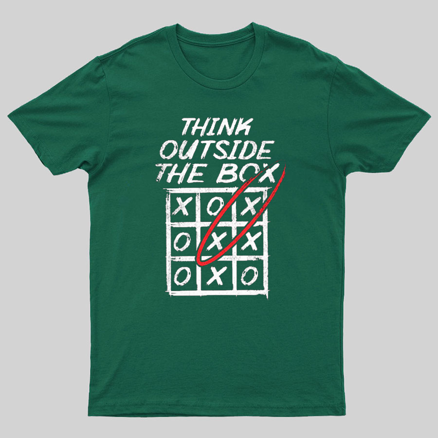 Think Outside The Box Nerd T-Shirt
