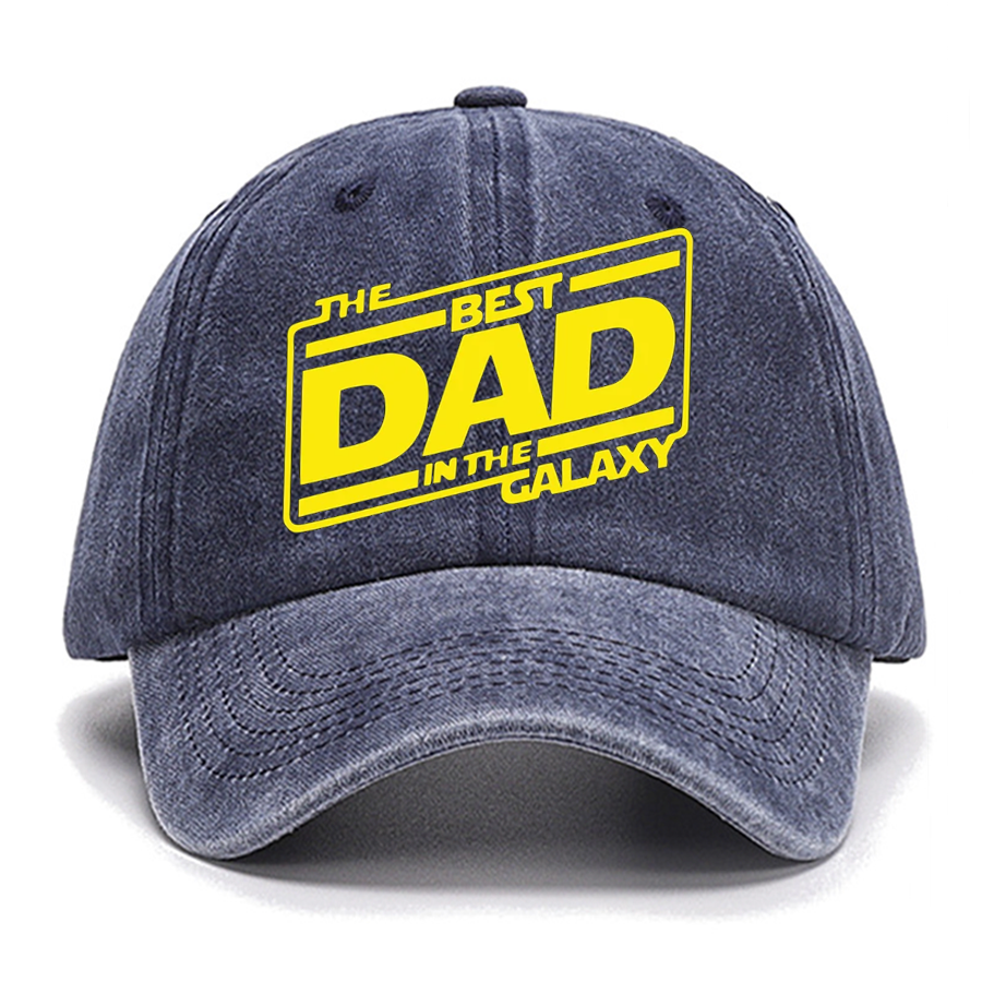The Best Dad In The Galaxy Dad Cotton Hat