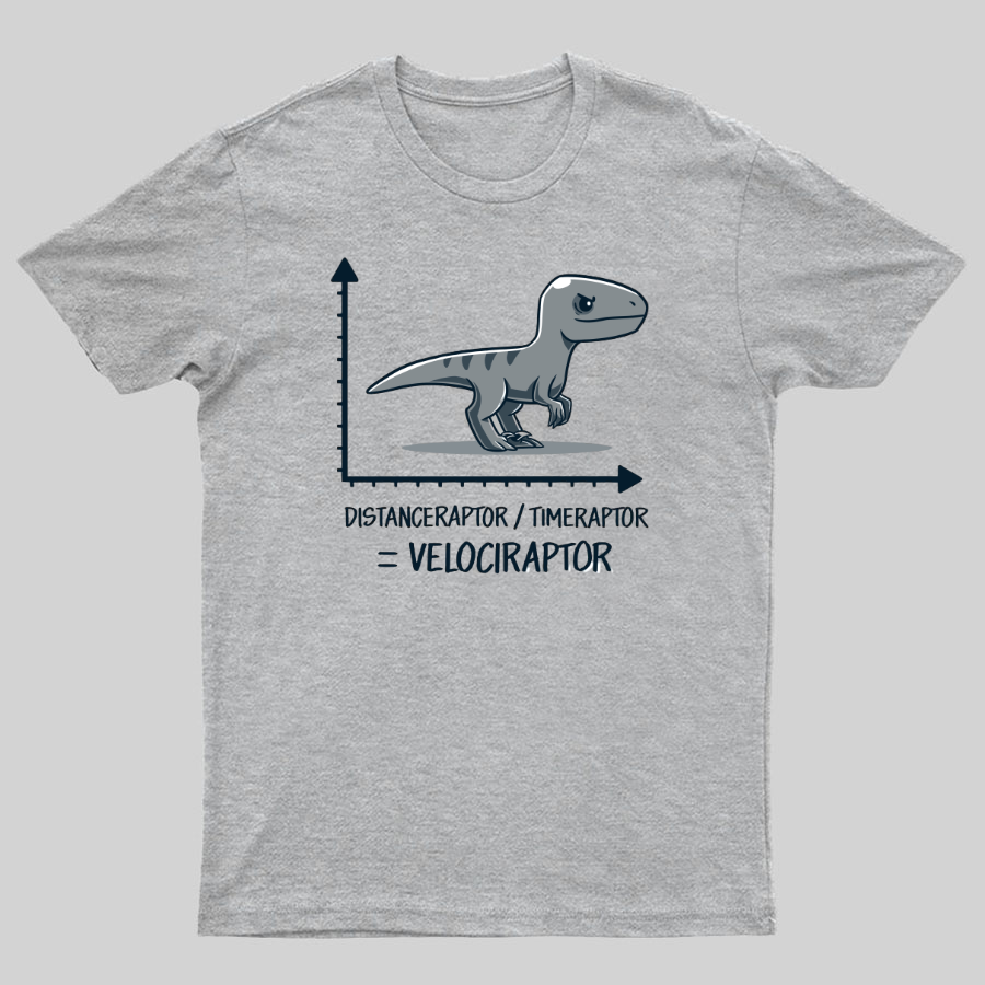 Velociraptor Geeky T-Shirt
