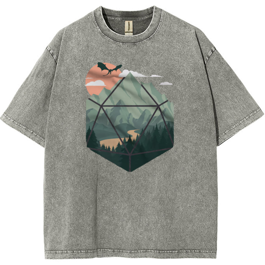 Dungeons and Dragons present Vintage Distressed T-shirt