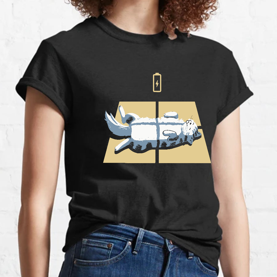 Solar Charging Nerdy T-Shirt