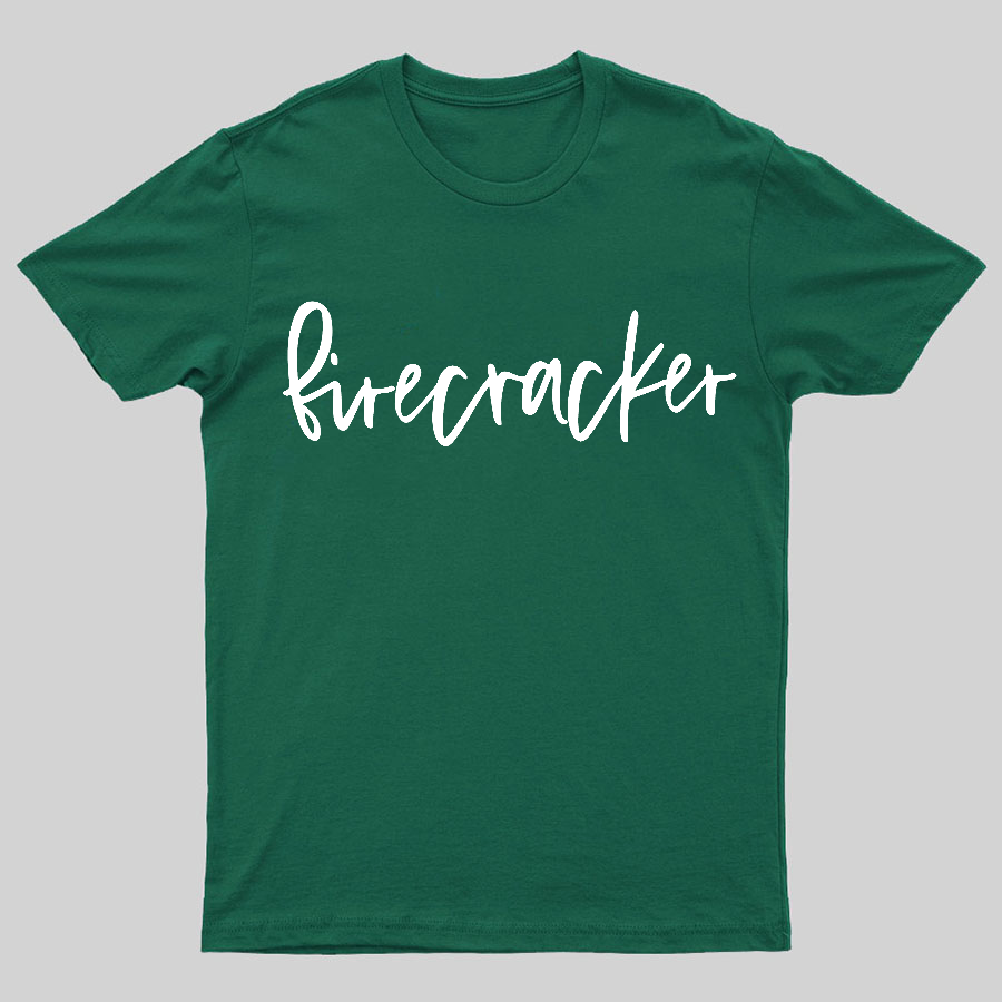 Firecracker 4th Of July Geeky T-Shirt