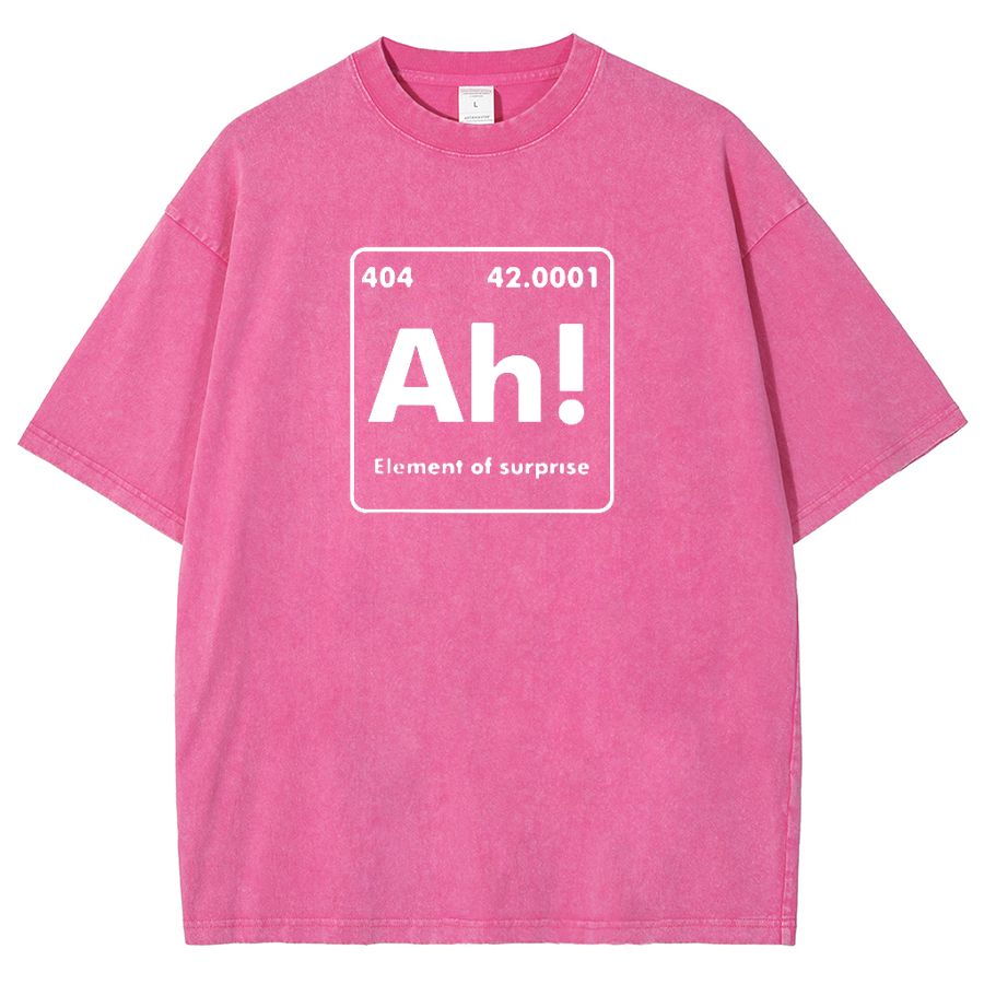 Ah! The Element Of Surprise Vintage Distressed T-shirt