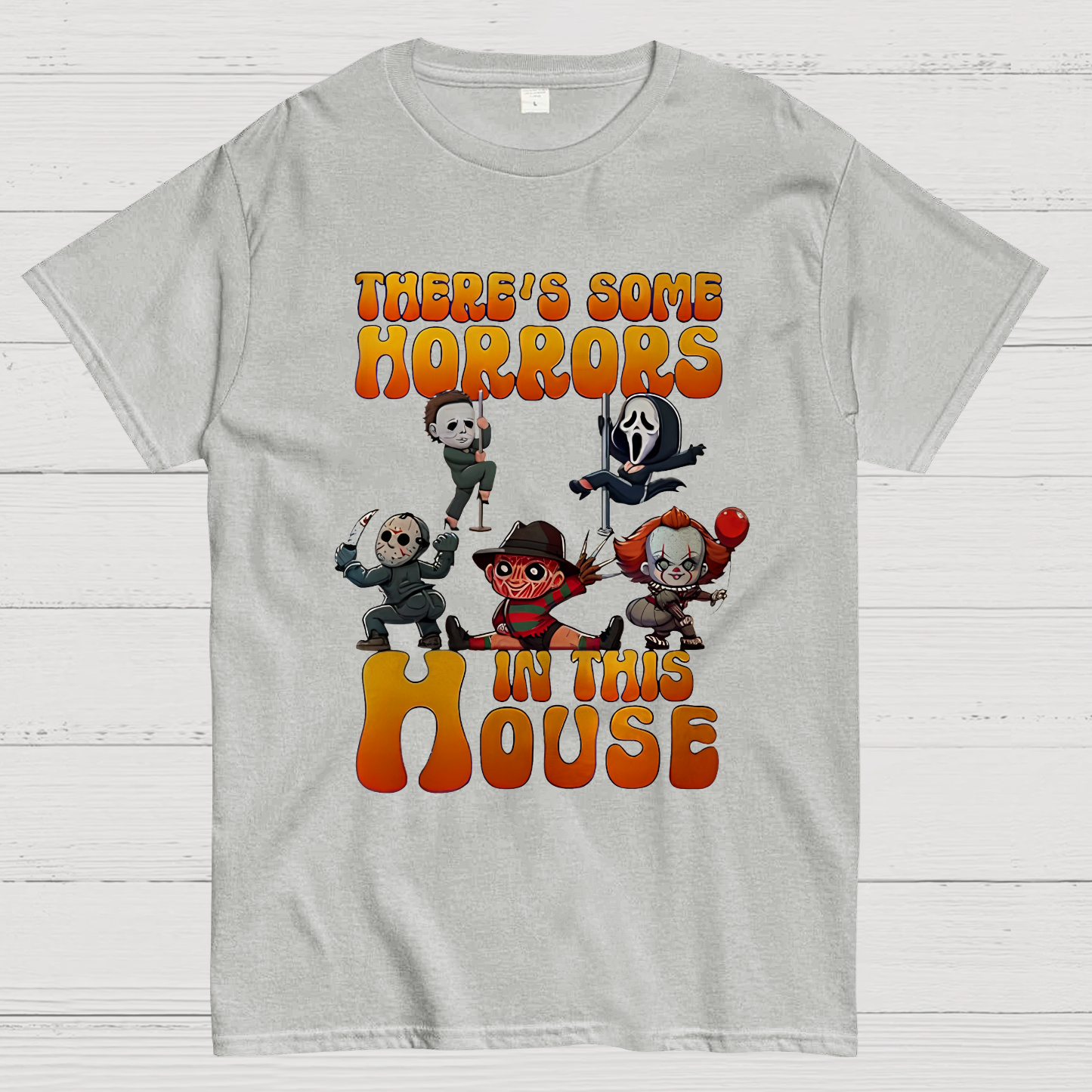 Horror Movie Halloween Geek T-Shirt