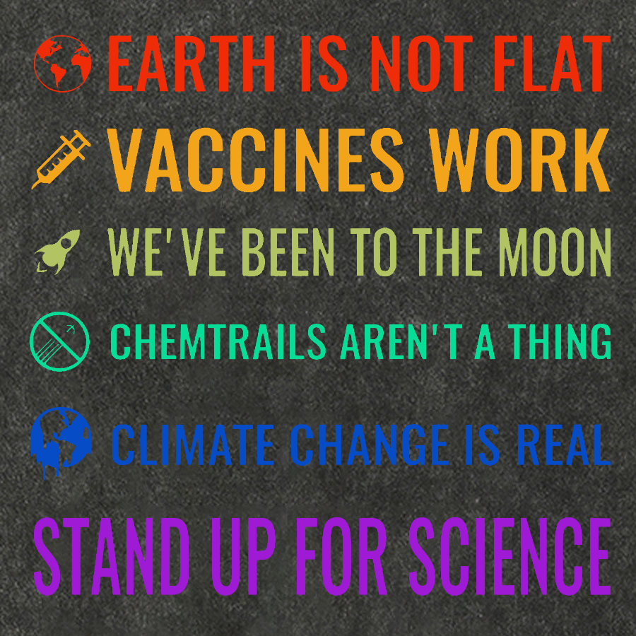 Stand Up For Science! Vintage Distressed T-shirt