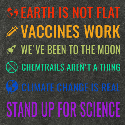 Stand Up For Science! Vintage Distressed T-shirt