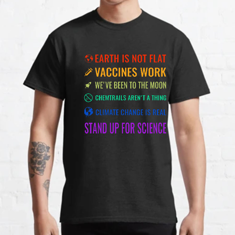 Stand Up For Science! Geeky T-Shirt