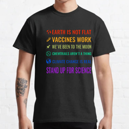 Stand Up For Science! Geeky T-Shirt