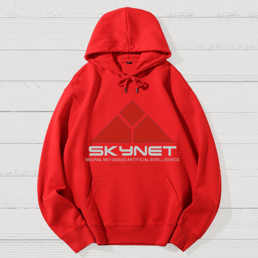 Skynet The Terminator Geek Cotton Hoodie