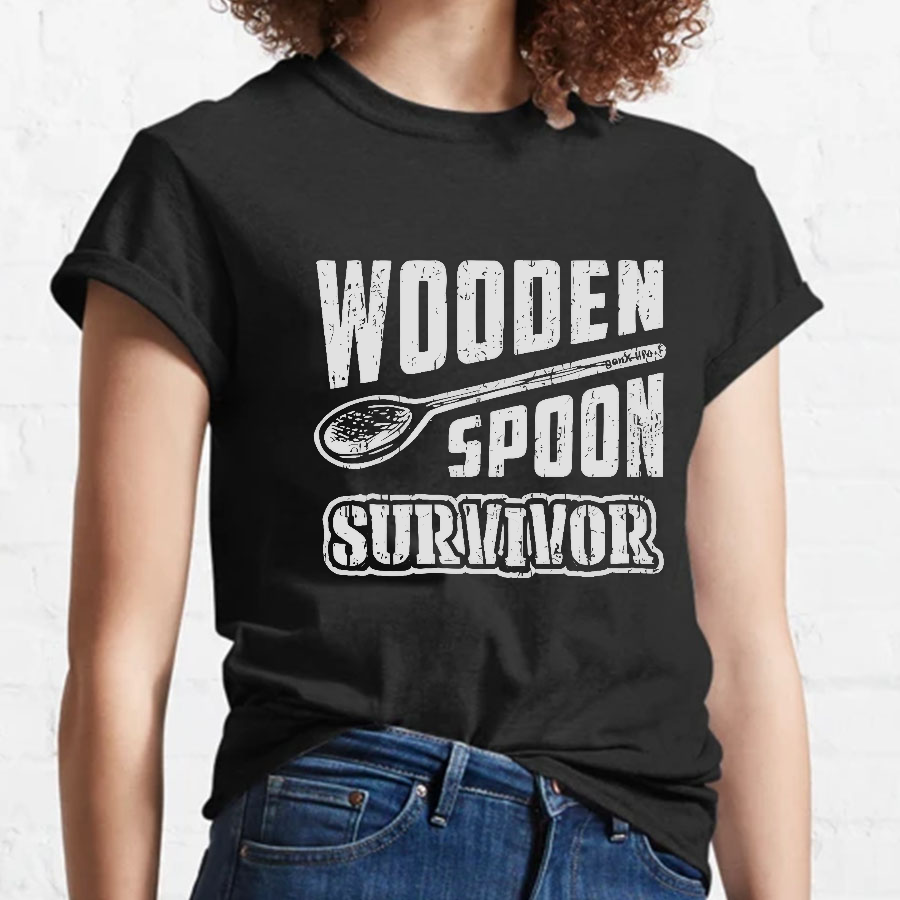 Wooden Spoon Survivor Geeky T-Shirt