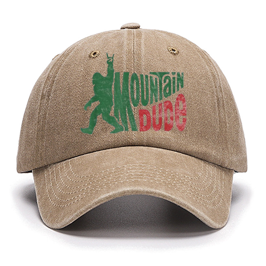 Mountain Dude Cotton Hat