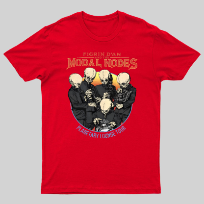 Star Wars Cantina Band Planetary Lounge Tour Geeky T-Shirt