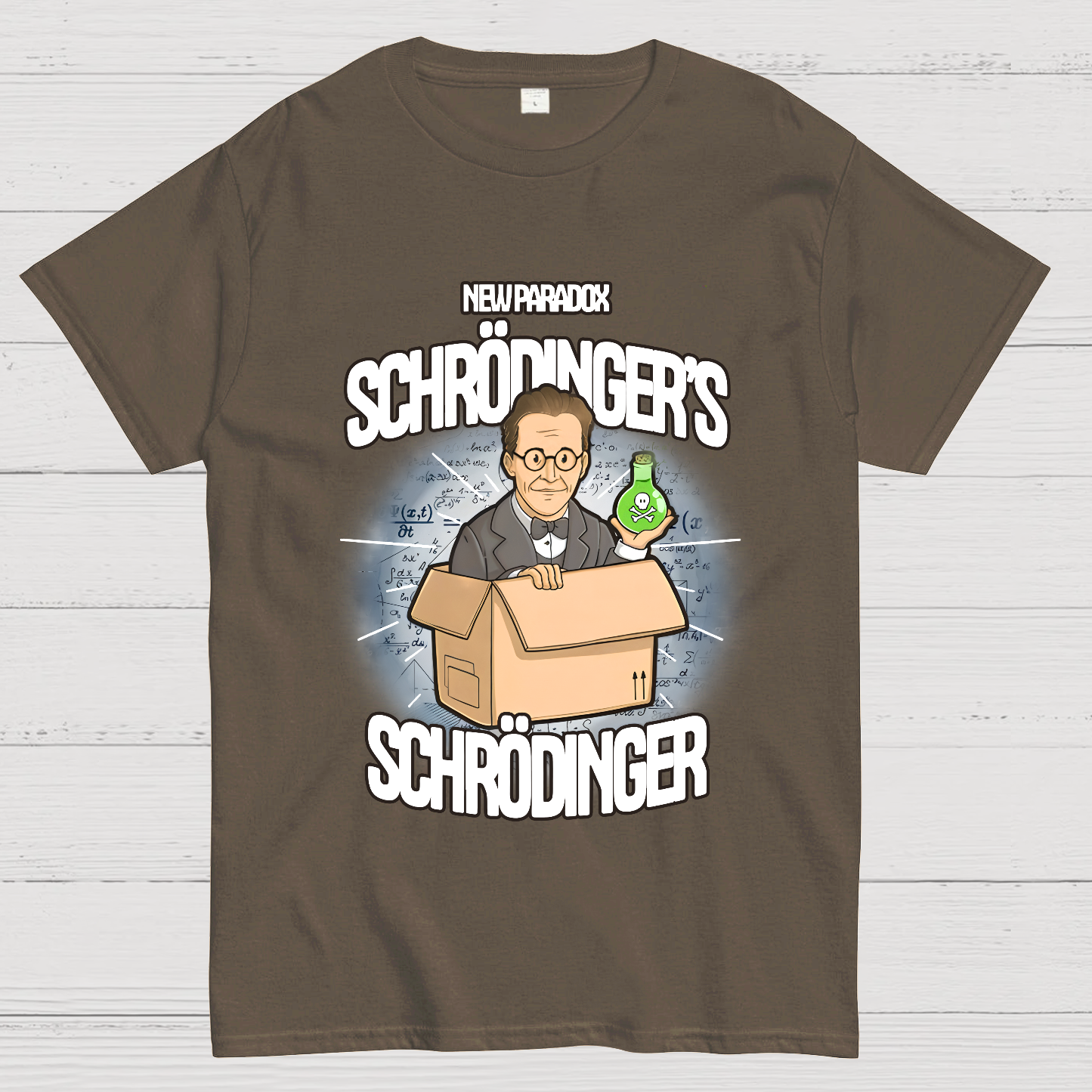 Schrödinger's Schrödinger Geek T-Shirt