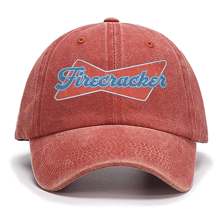 Firecracker 4th july Independence Day Cotton Hat