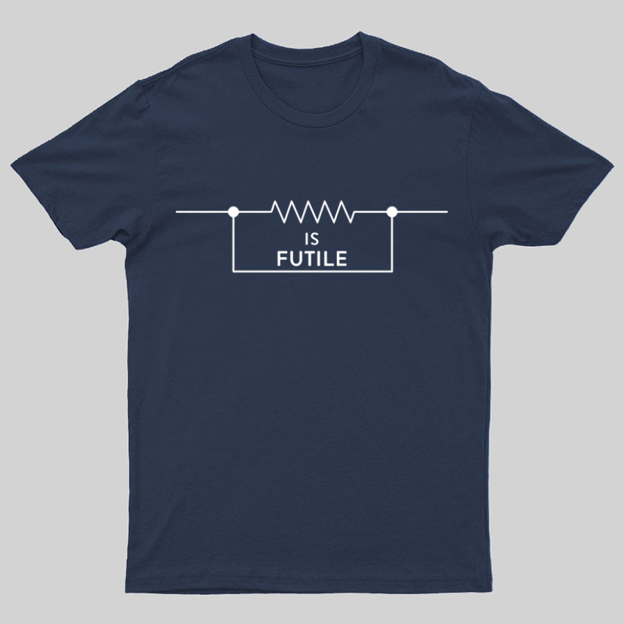Funny Engineer Resistor Geek Science T-shirt