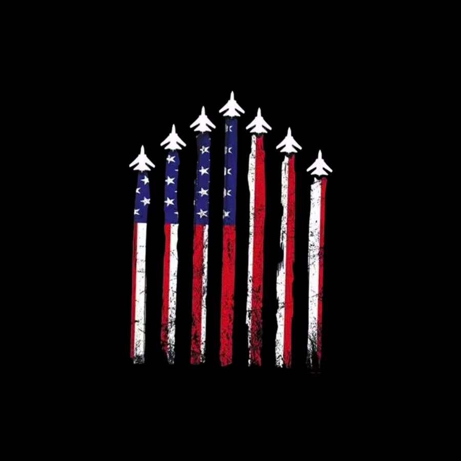 Flag 4th of July Geeky T-Shirt