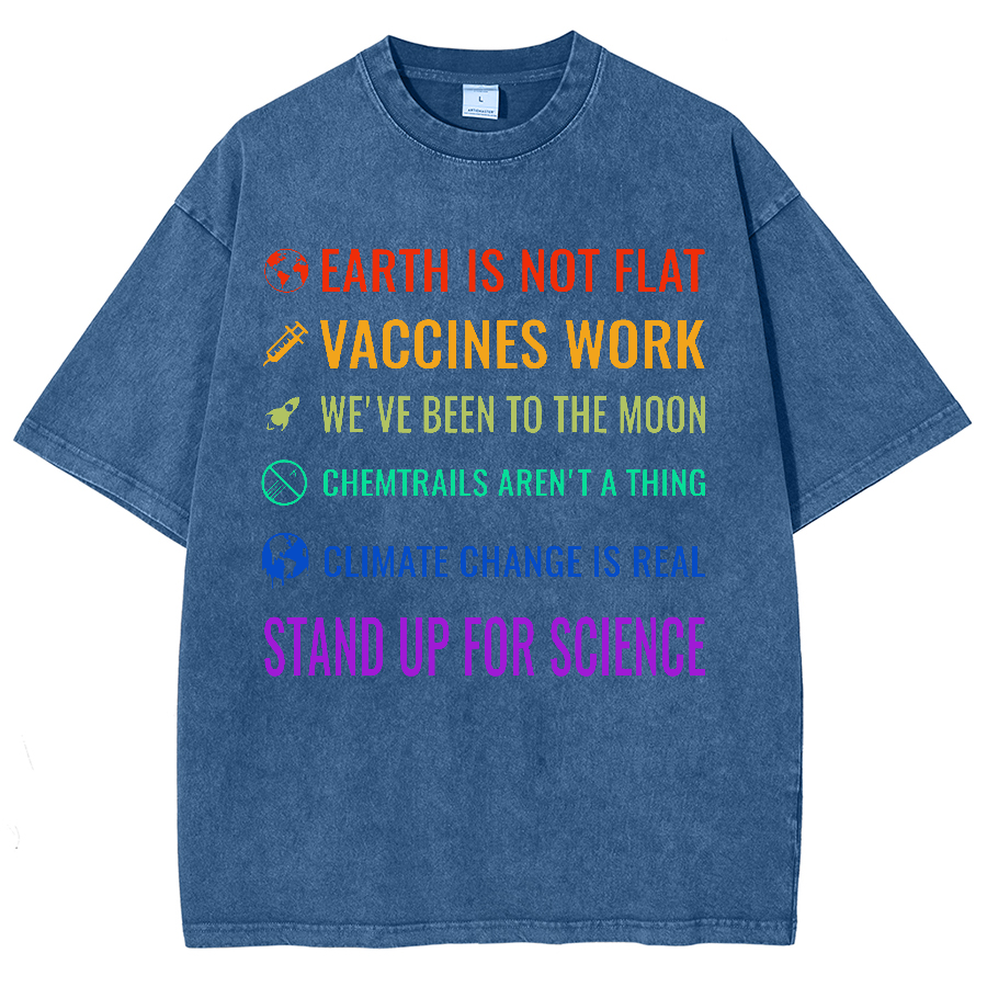 Stand Up For Science! Vintage Distressed T-shirt