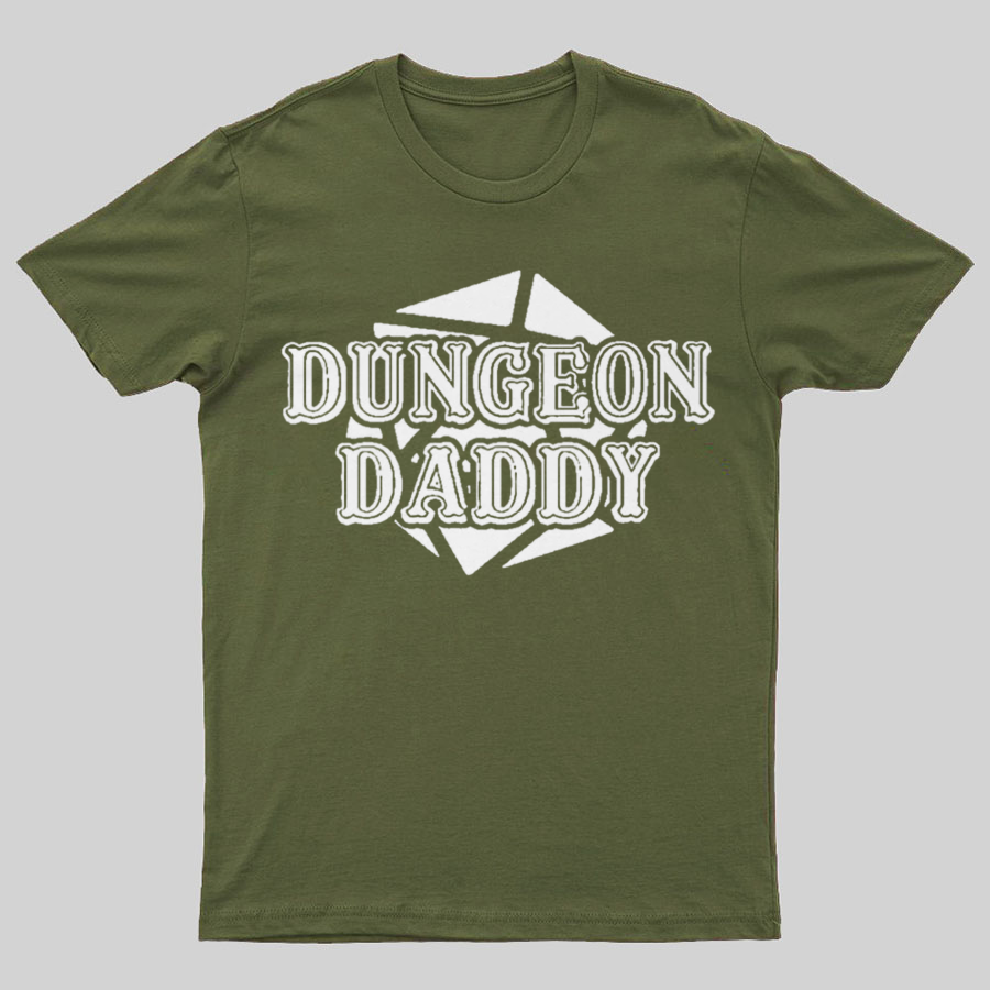 Dungeon Daddy Game Geeky T-Shirt