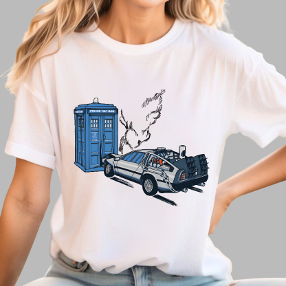 Doctor Who It Came Out Of Nowhere Geek T-Shirt