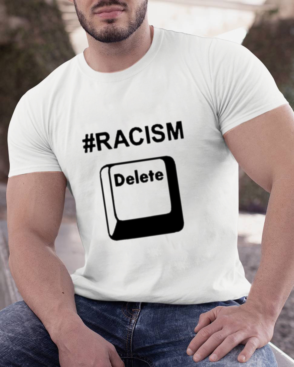 Delete Racism Now Geeky T-Shirt