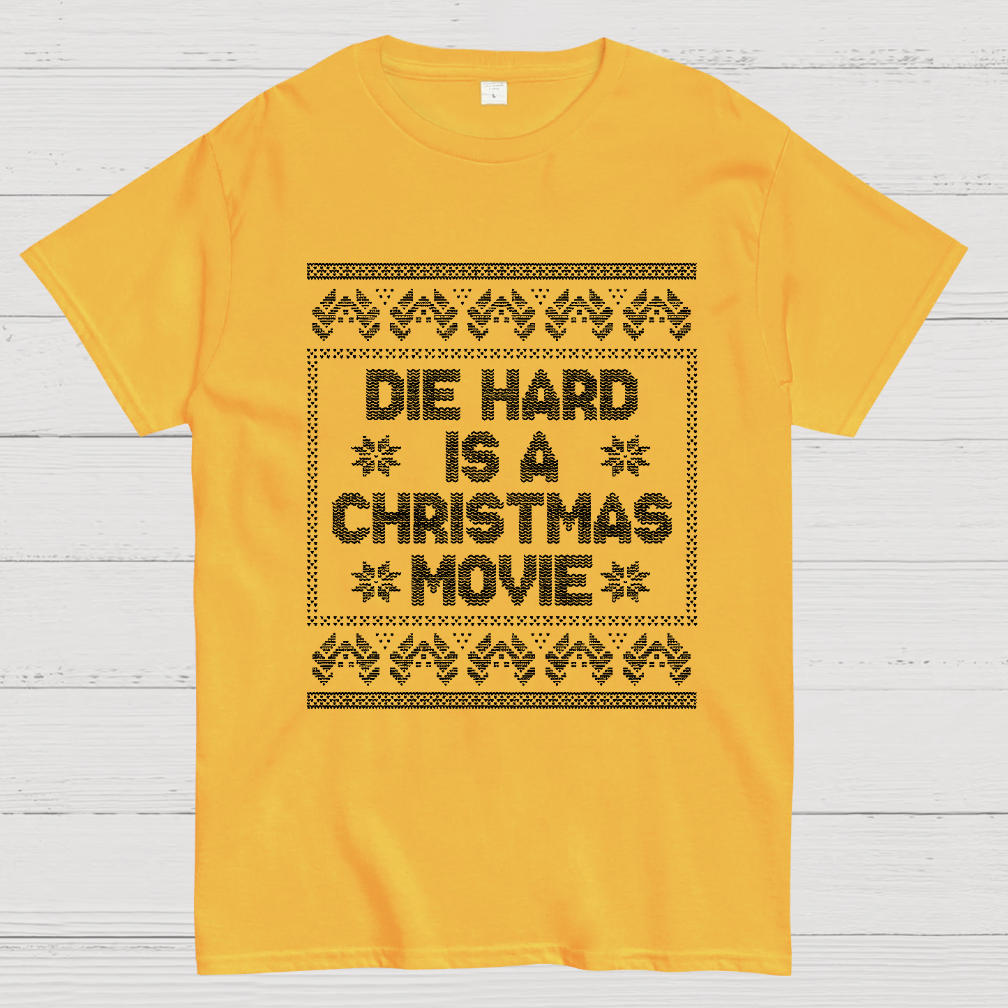 Die Hard Is A Christmas Movie Geek T-Shirt