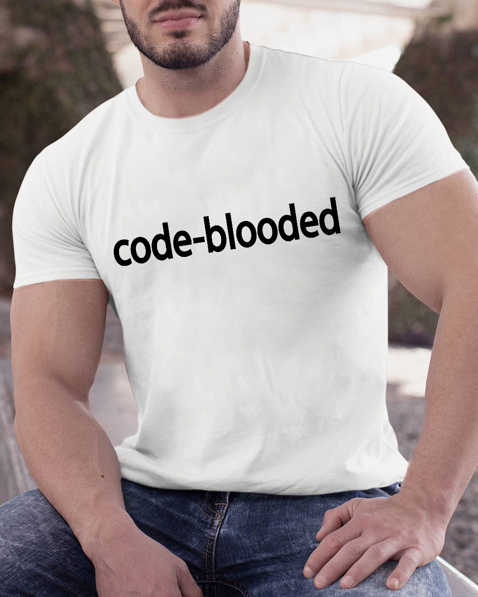 Code-Blooded Geeky T-Shirt