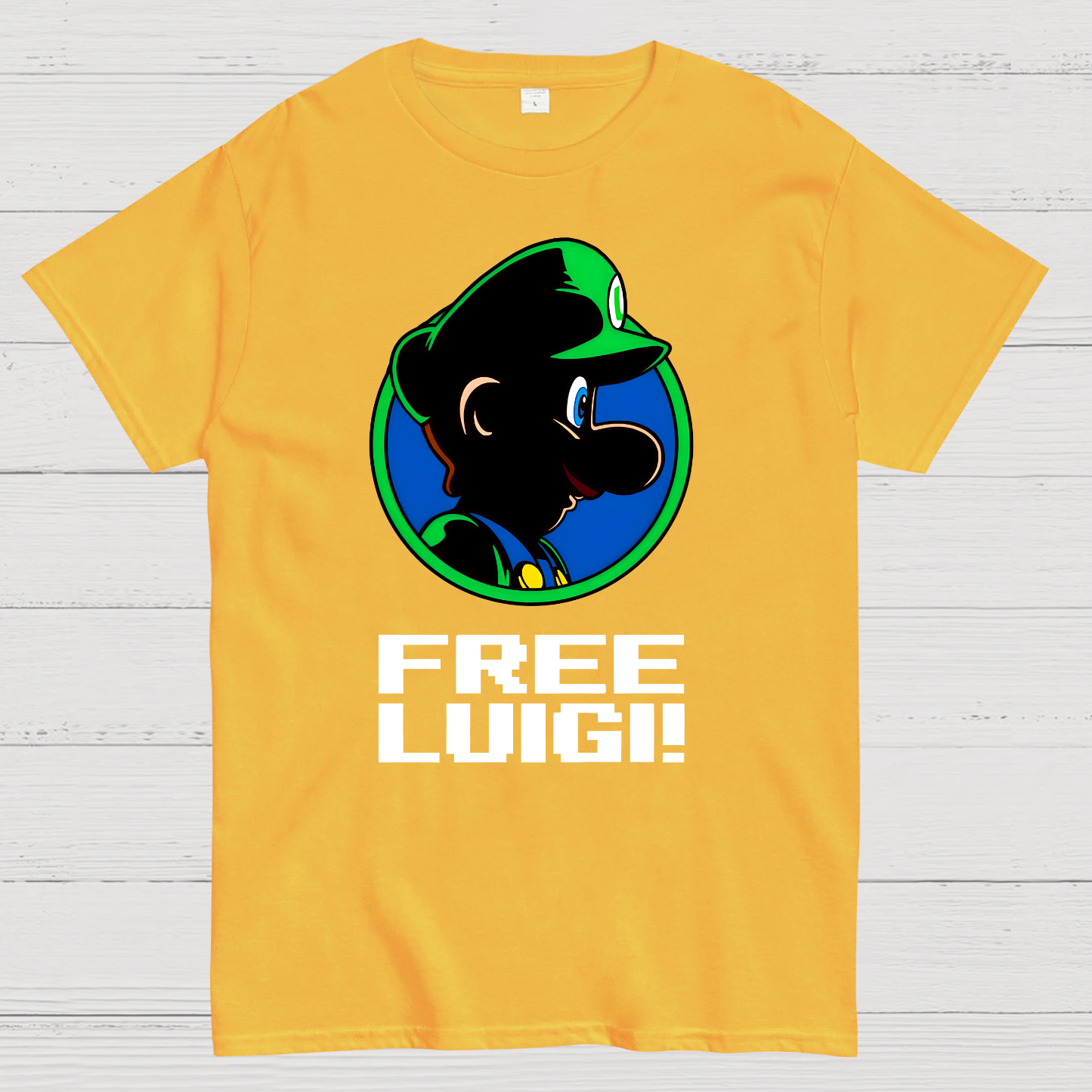 Free Luigi！Geek T-Shirt