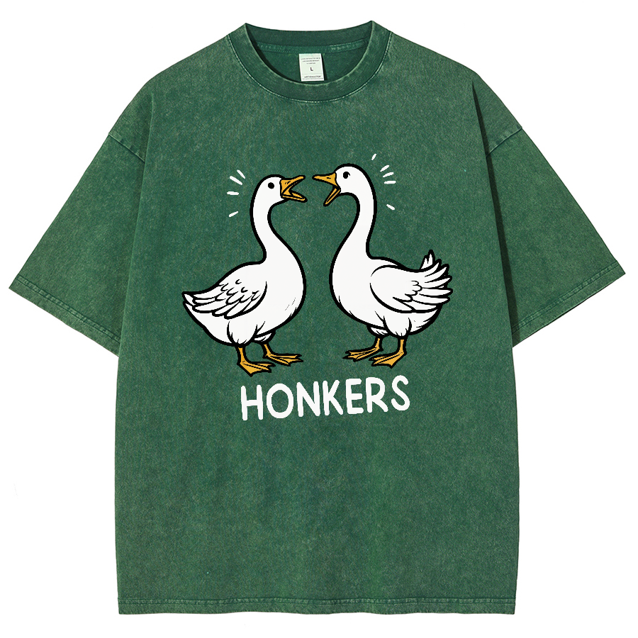 Honkers Funny Goose Vintage Distressed T-shirt