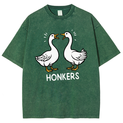 Honkers Funny Goose Vintage Distressed T-shirt