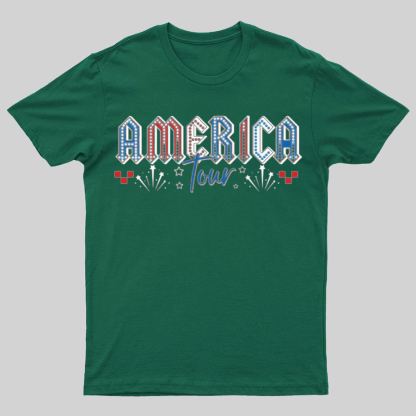 Retro America Tour 1776 Funny T-Shirt Gift