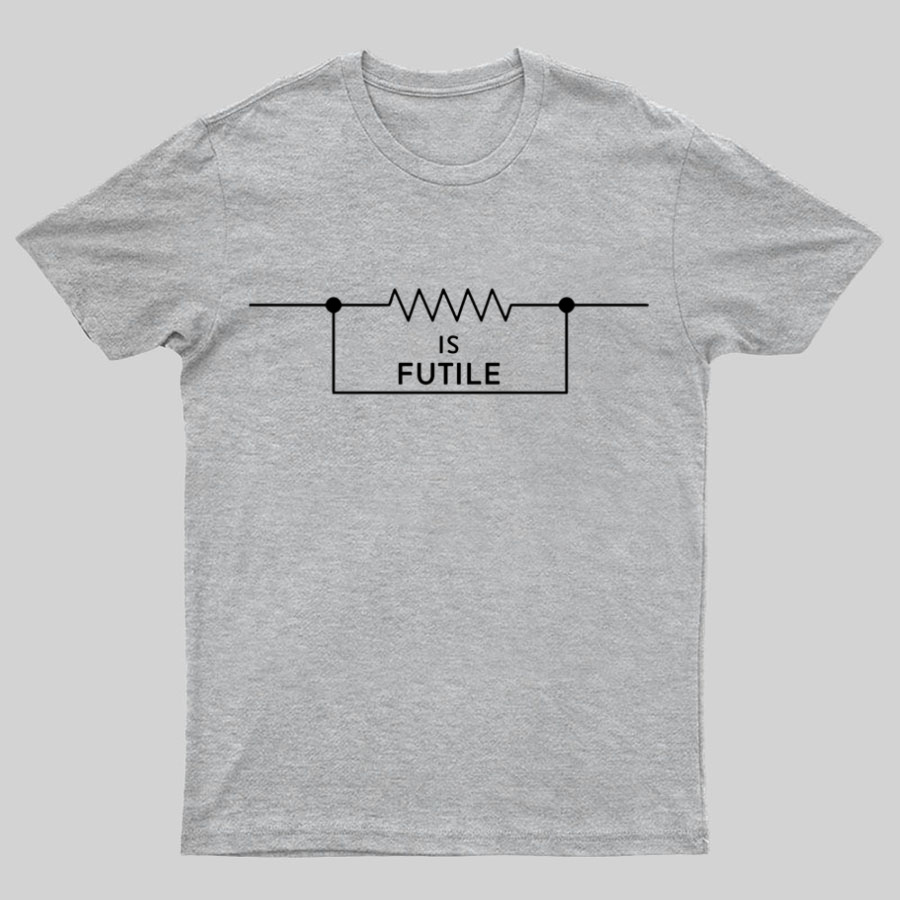 Funny Engineer Resistor Geek Science T-shirt