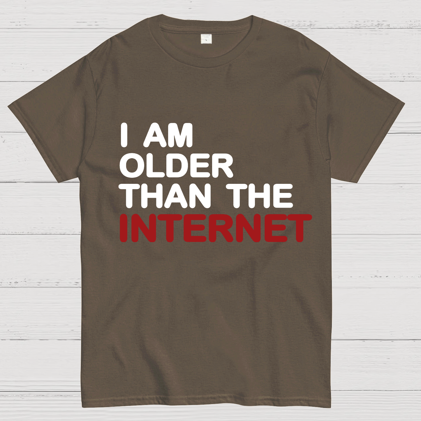 I Am Older Than The Internet Geeky T-Shirt