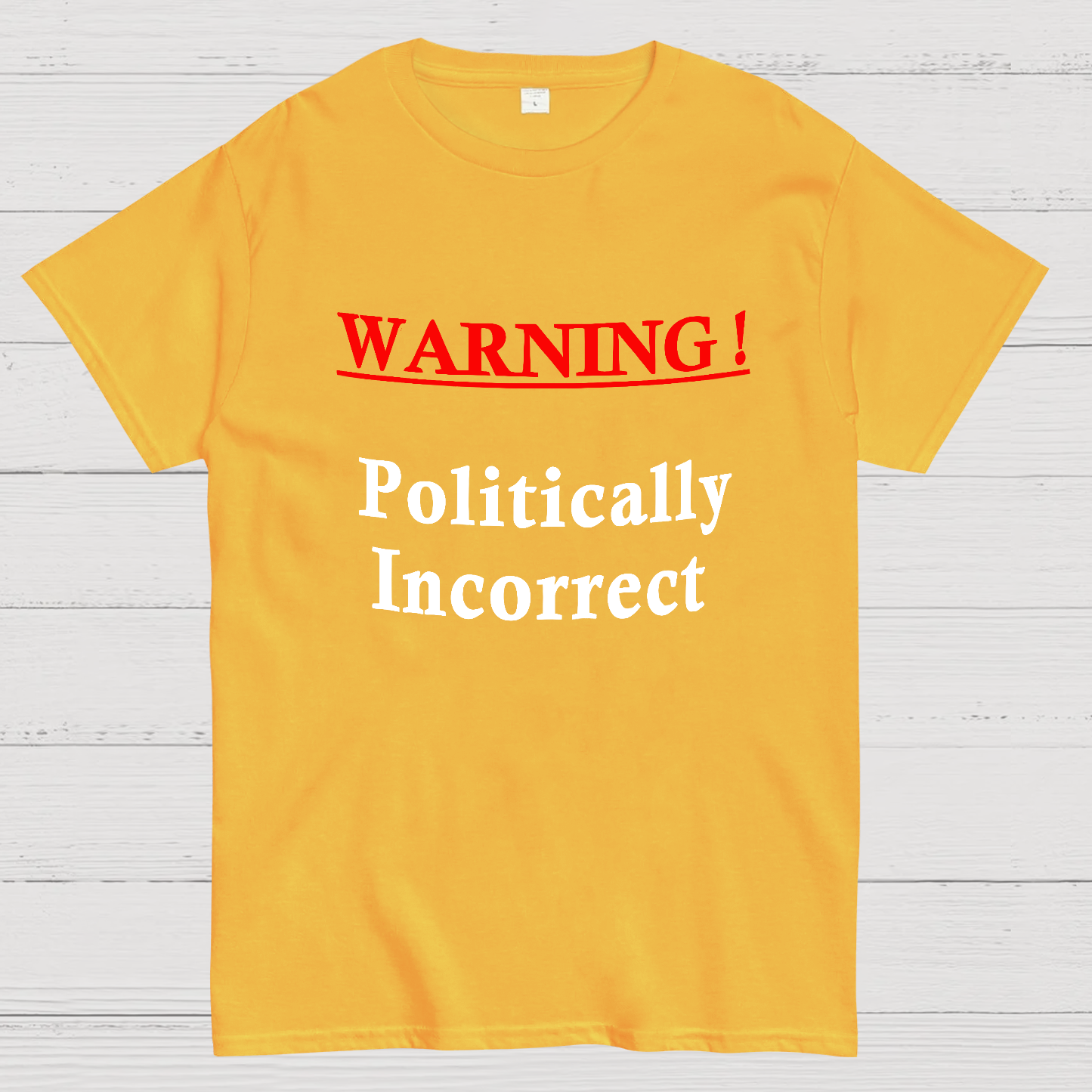 Politically Incorrect Geeky T-Shirt