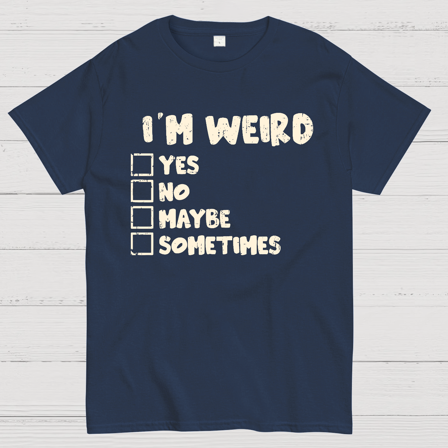 I'm Weird Geek T-Shirt