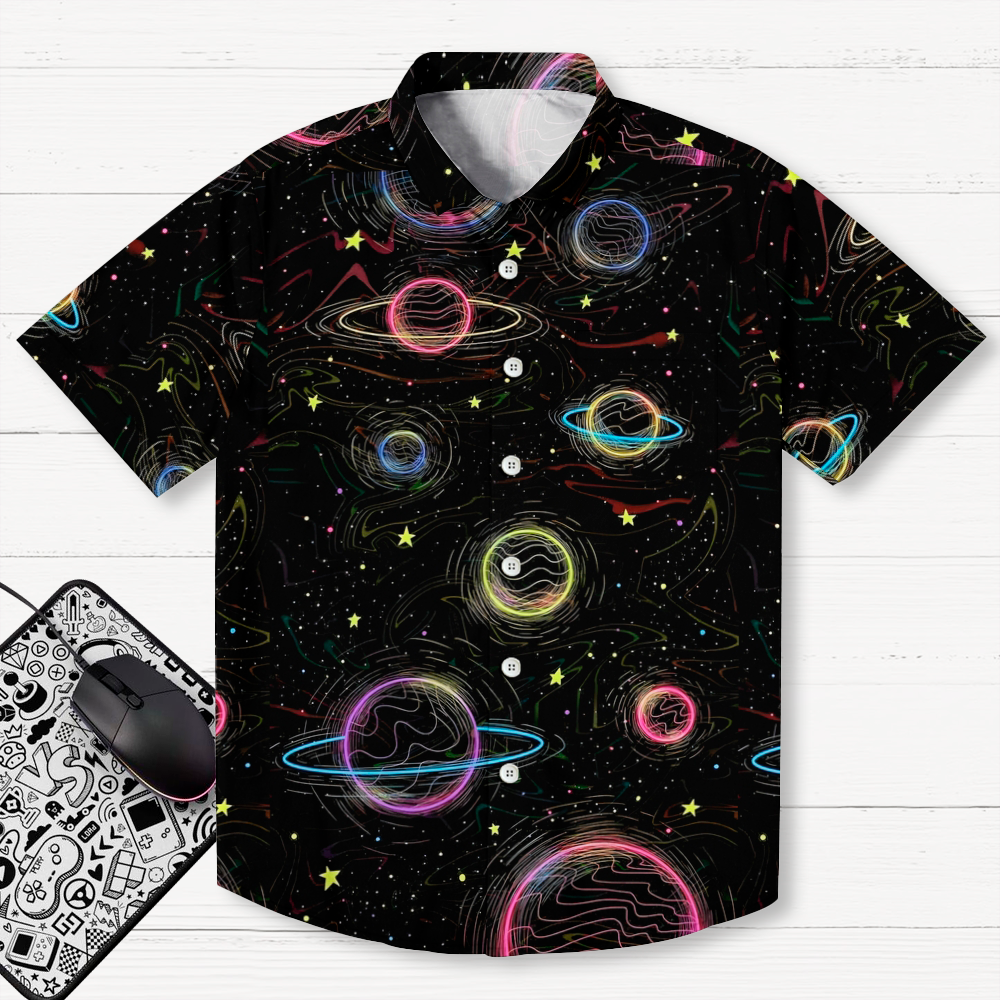 Space Planet Series Geek Shirt