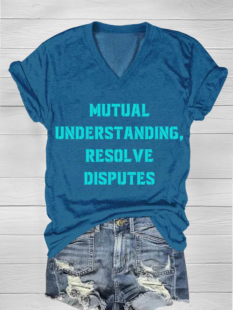 Mutual understanding, resolve disputes