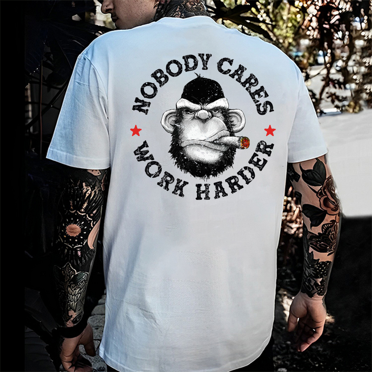 Nobody Cares Work Harder T-shirt