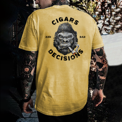 Cigars & Bad Decisions T-shirt