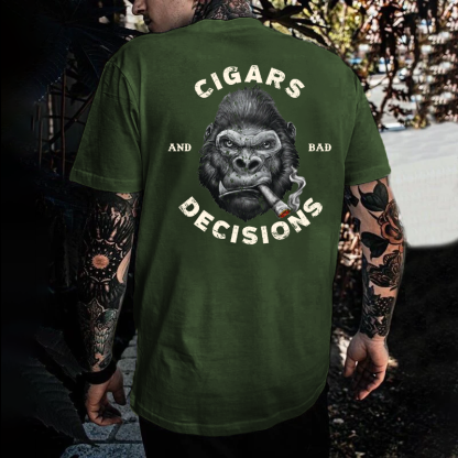 Cigars & Bad Decisions T-shirt