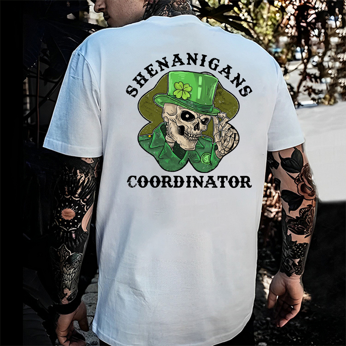 Shenanigans Coordinator St Patrick's Day Print T-shirt